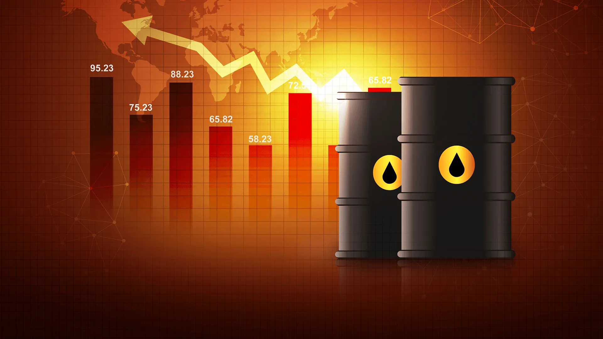 تحلیل جامع قیمت نفت خام (WTI) برای هفته پیش‌رو